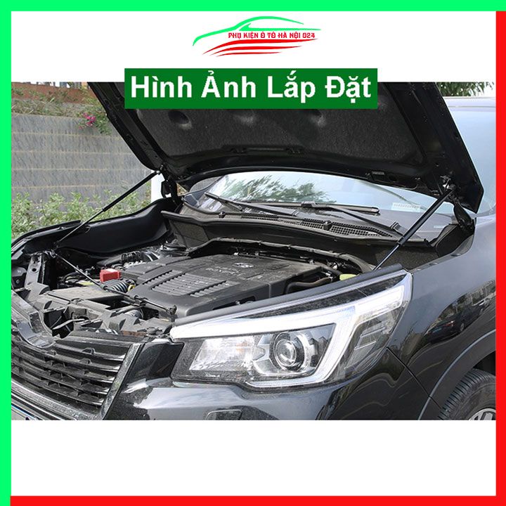 Bộ ty thủy lực ben hơi chống nắp capo Subaru Forester 2019-2023 tự động kèm phụ kiện lắp