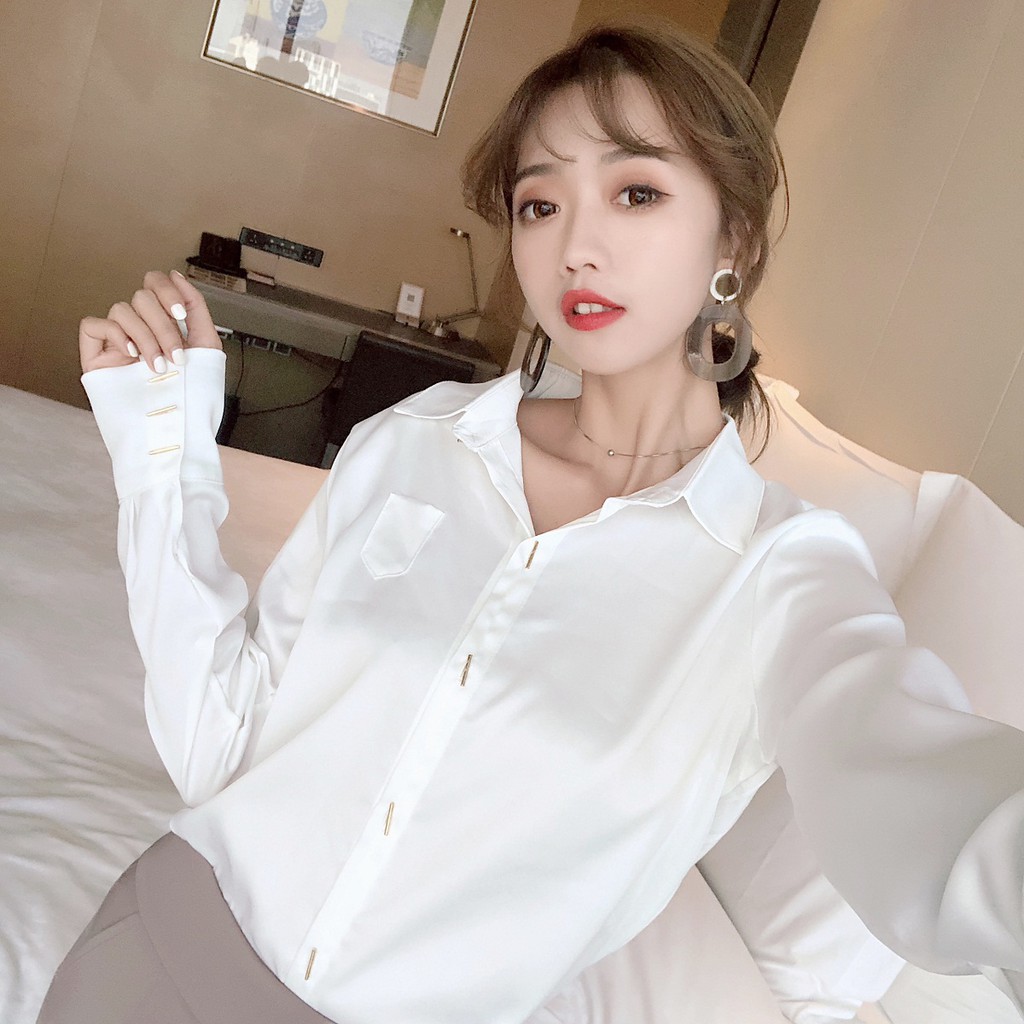 Áo sơ mi nữ tay dài Emilyshop