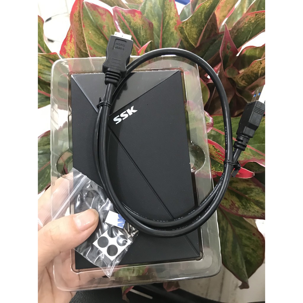 Hộp Đựng Ổ Cứng HDD BOX SATA 2.5 USB 3.0 SSK | BigBuy360 - bigbuy360.vn