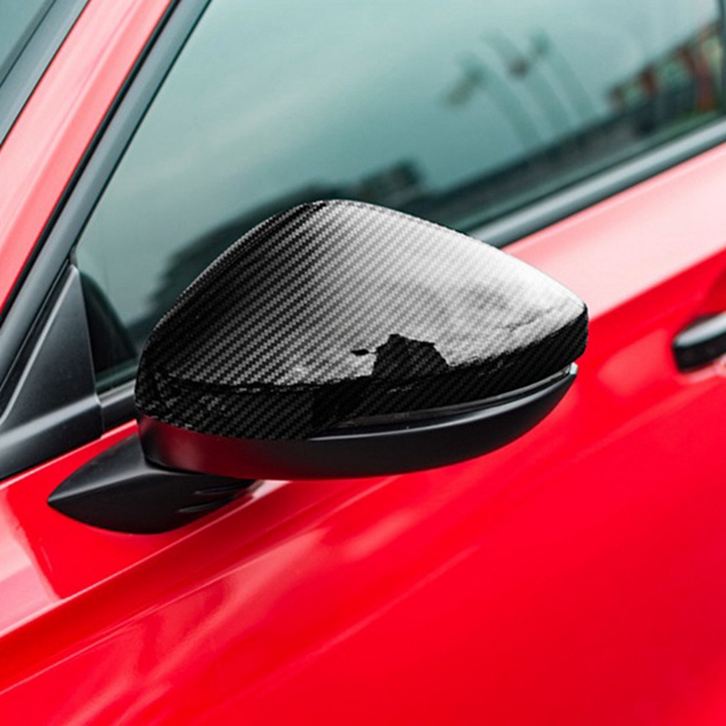 Ốp Viền Gương Chiếu Hậu Xe Hơi 11Th Gen Honda Civic 2022 Bằng Sợi Carbon
