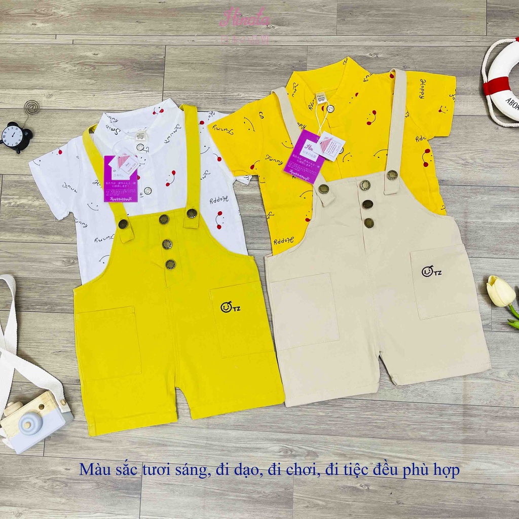 Set đồ bé trai HINATA - Đạt tiêu chuẩn Oeko-Tex Standard 100 BF55
