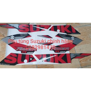 BỘ TEM RAIDER FI ĐỎ ĐEN