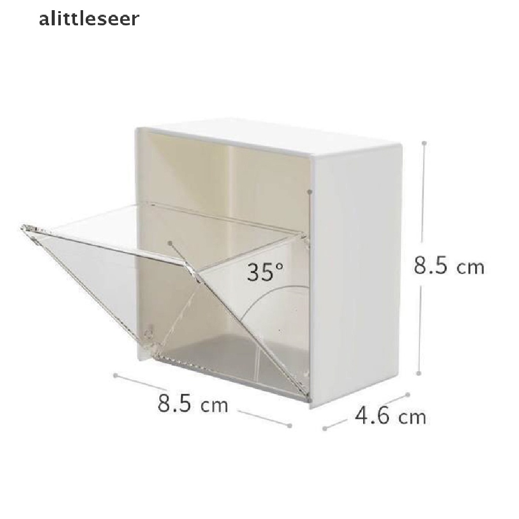 Giá Đỡ Bông Tẩy Trang / Bông Tẩy Trang Bằng Nhựa Gắn Tường Phòng Tắm Tiện Lợi