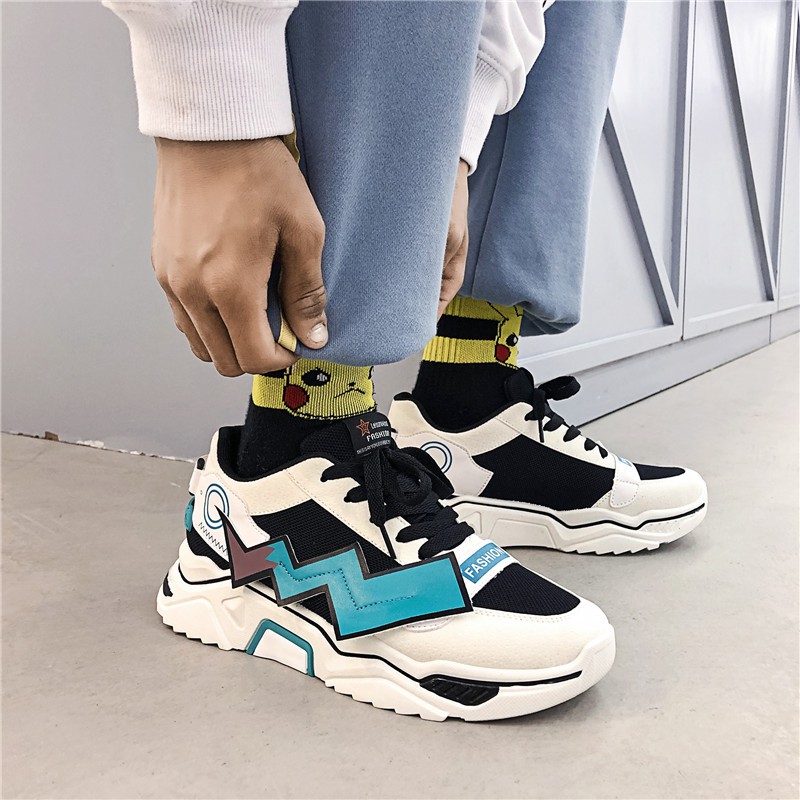 Giày thể thao in hình pikachu dễ thương hợp thời trang kích thước 35-44 dành cho unisex | BigBuy360 - bigbuy360.vn