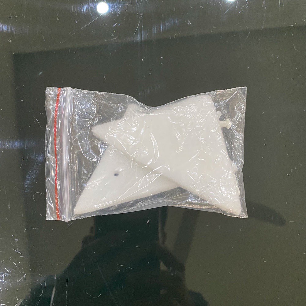 Miếng lau sơ cua bộ lau kính 2 mặt nam châm Kitimop-NC01