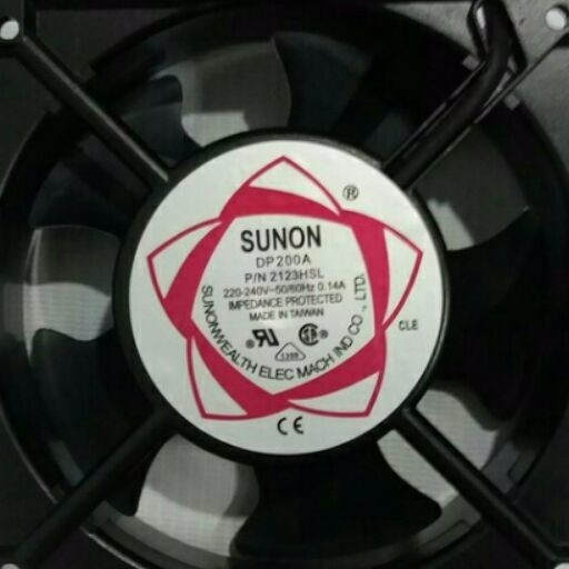 Quạt thông gió SUNON 12x12Cm 220V