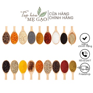 Bột hành, Bột tỏi, Bột cà ri, Bột quế, gia vị thảo mộc cho bé (Lọ thủy tinh)