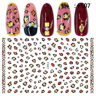 Miếng dán sticker Nail - Trang trí móng - Phần 1