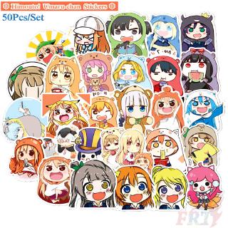 ❉ Himouto! Umaru-chan Series 01 Character Cosplay Stickers ❉ 50Pcs/Set Anime Doma Umaru DIY Fashion Mixed Luggage Laptop Skateboard Doodle Decals Stickers