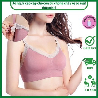 Áo ngực cao cấp cho con bú chống chảy xệ có mút thông hơi