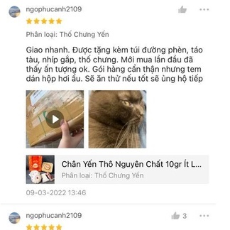 Yến Thô Khánh Hòa Yến Thô Nguyên Tổ Khánh Hòa Yến Sào Loại 1