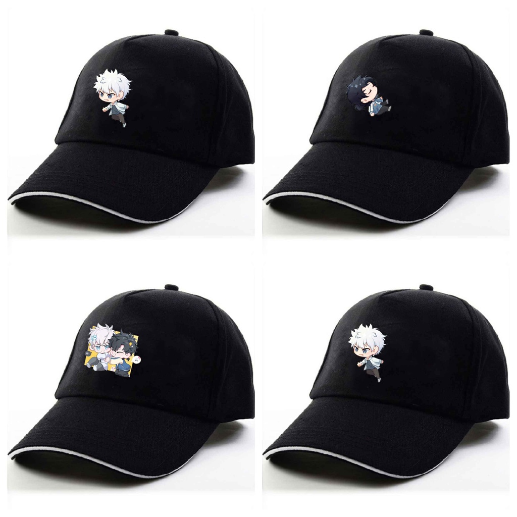 Mũ lưỡi trai in hình Người đại diện thời gian xinh xắn thời trang phong cách anime chibi cá tính