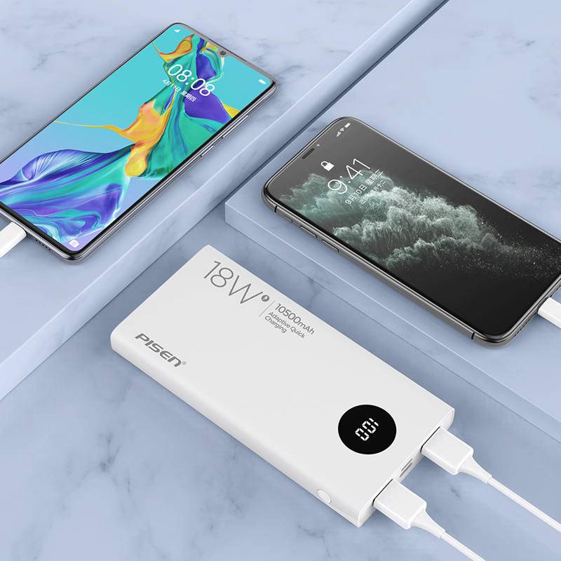 Sạc dự phòng PISEN QUICK 10500mAh(LED) - Ultra