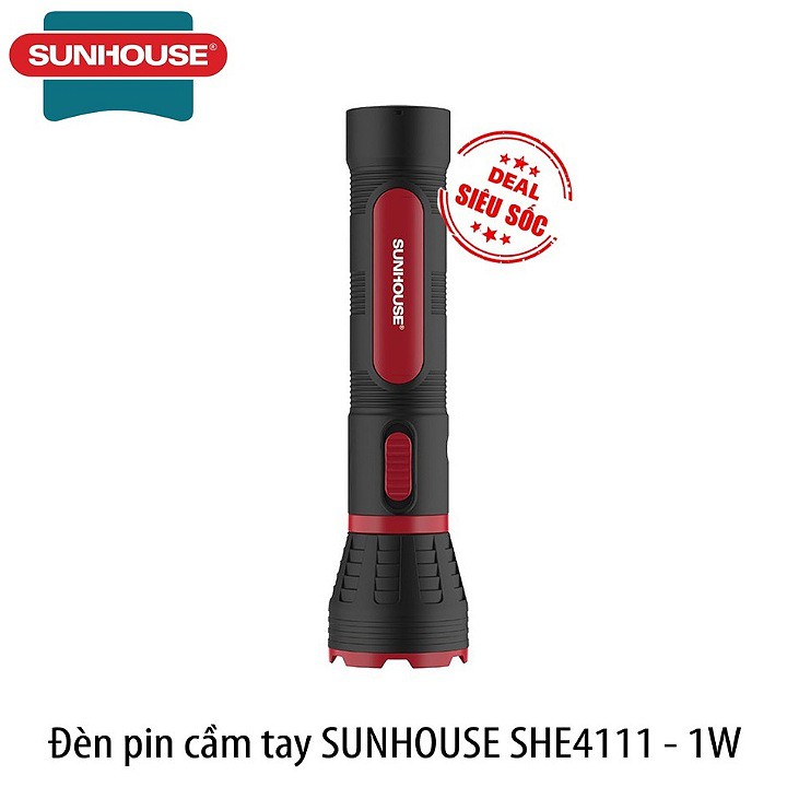 Đèn pin tay cầm SUNHOUSE SHE-4111 cỡ lớn - Giá rẻ