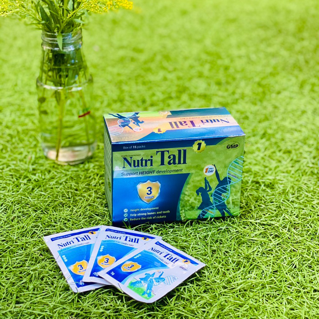 Nutri Tall 1 Tăng Chiều Cao Cho Bé, Chuyên Biệt Phát Triển Chiều Cao Cho Trẻ Dưới 8 Tuổi