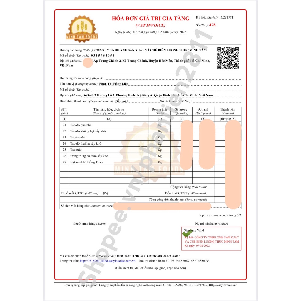 Kỷ tử đỏ nhỏ loại 1 100g