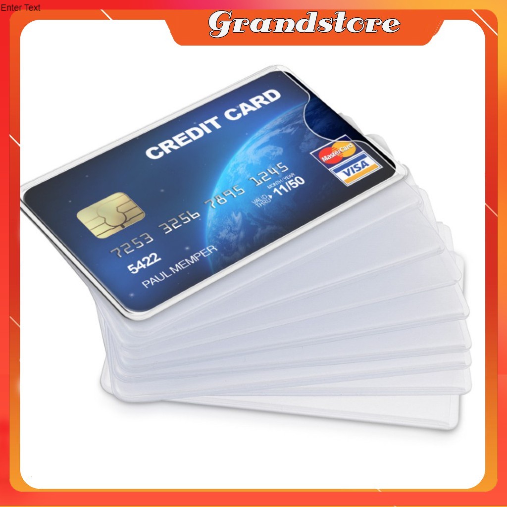 TÚI NHỰA ĐỰNG BẢO VỆ THẺ ATM, CĂN CƯỚC CÔNG DÂN, CARD VISIT, BẰNG LÁI XE, THẺ SINH VIÊN, THẺ NHÂN VIÊN,… TRONG SUỐT 🔥