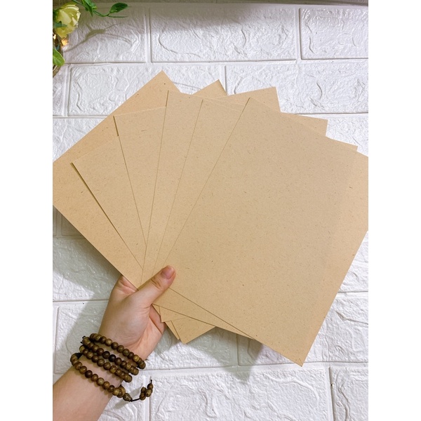Giấy mĩ thuật kích thước 19x24cm dùng để làm đồ handmade - Định lượng 180gsm