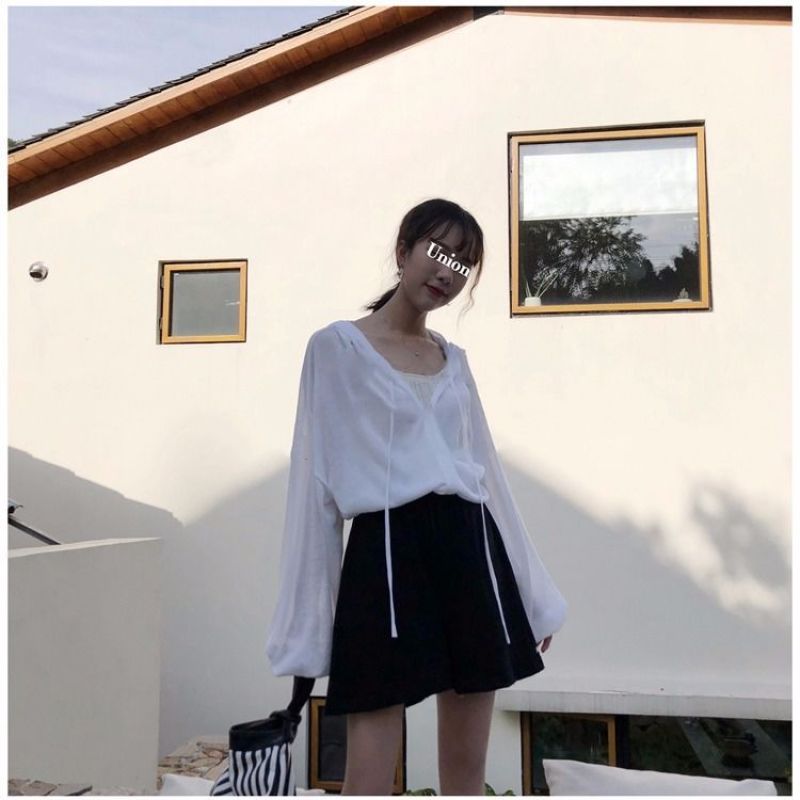 Quần Short Tập Thể Thao Ống Rộng Thoải Mái Cho Nữ