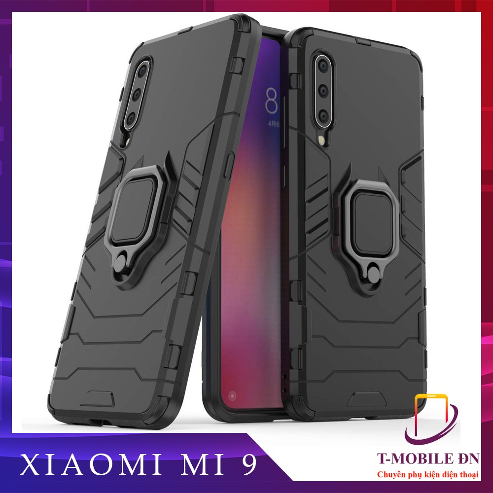 Ốp lưng Xiaomi Mi 9 Mi 9 SE 🔥 𝐅𝐑𝐄𝐄 𝐒𝐇𝐈𝐏 🔥 Ốp iRON MAN IRING Nhựa PC cứng viền dẻo chống sốc cho Mi 9 SE