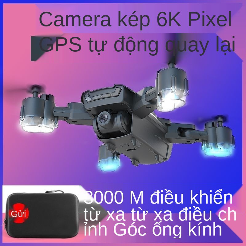 Định vị GPS Máy bay không người lái tiên tiến dành cho lớn có camera 6K HD điều khiển từ xa trẻ em đồ chơi nam