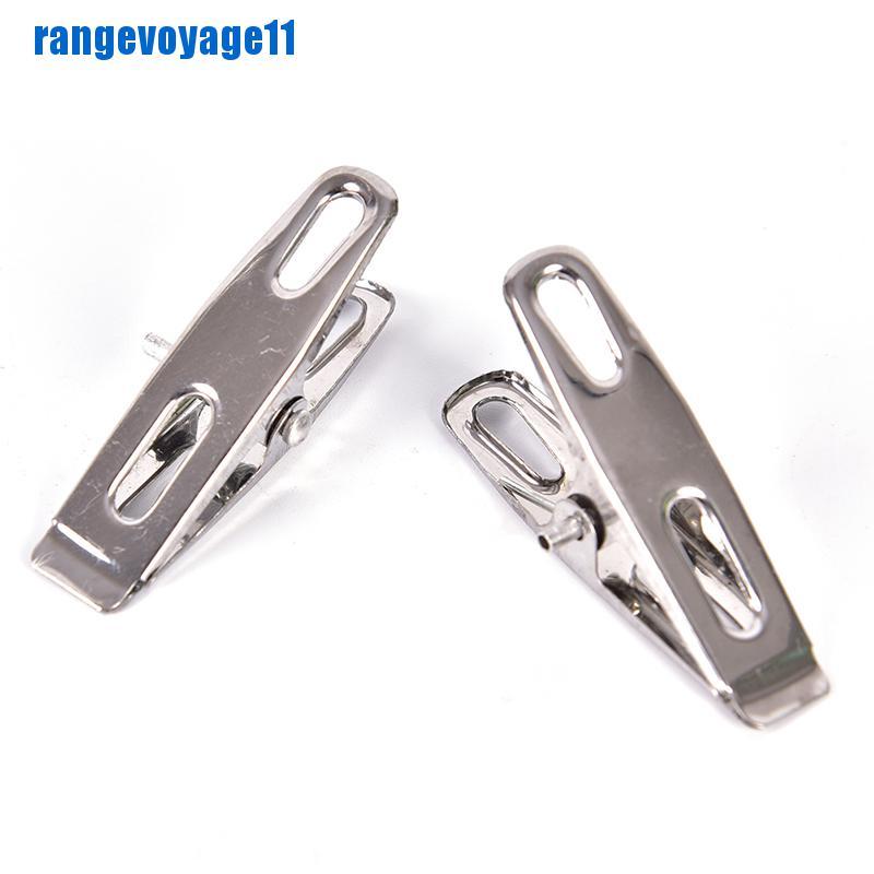 Bộ 20 Móc Treo Quần Áo Bằng Thép Không Gỉ Chất Lượng Cao