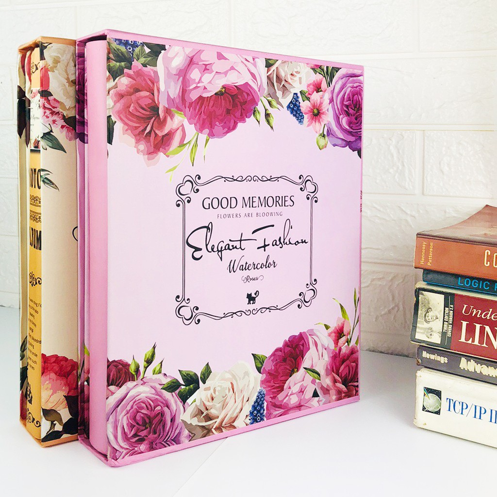 Album ảnh 13x18 cao cấp 200 tấm Wedding  (AB29)