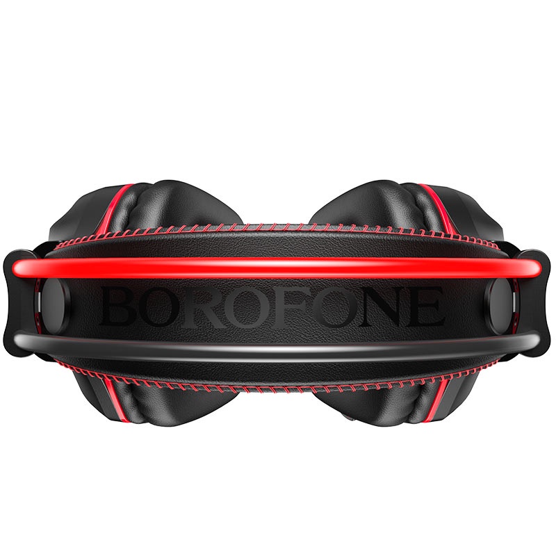 Tai nghe gaming chụp tai có mic đa hướng dây dài 2m BOROFONE BO101 led, bass trầm cho điện thoại máy tính PC laptop