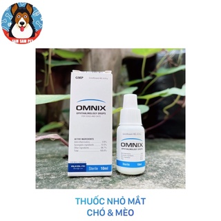 Thuốc nhỏ mắt chó & mèo alkin omnix