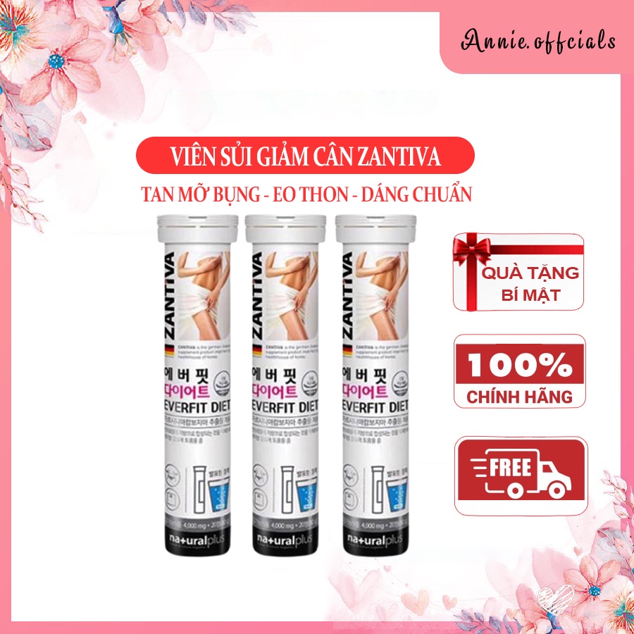Viên Sủi giảm cân Zantiva Hàn Quốc