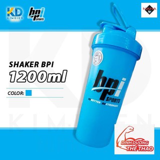 Bình Shaker Bpi 1200ml lắc sữa bột whey và mass