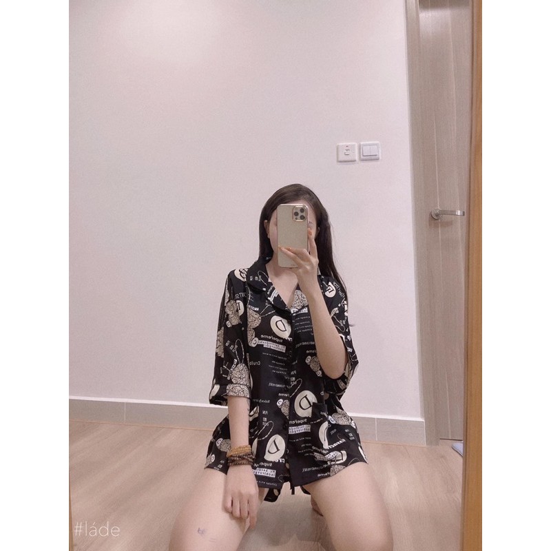 Đồ Bộ Đùi Cánh Dơi Lụa Mai Ngô | BigBuy360 - bigbuy360.vn