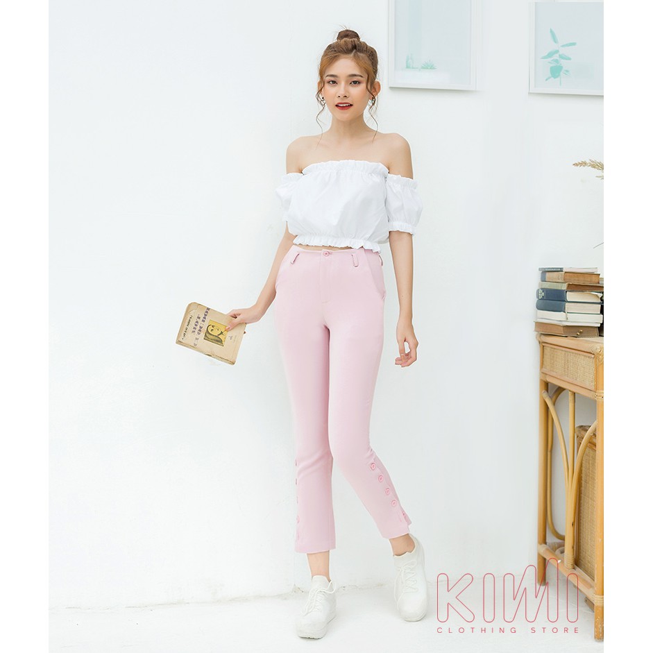 Quần dài cài nút Kims - qd20003
