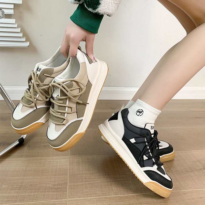 Giày Thể Thao Cổ Thấp Màu Sắc Trẻ Trung Thời Trang Cho Nữ