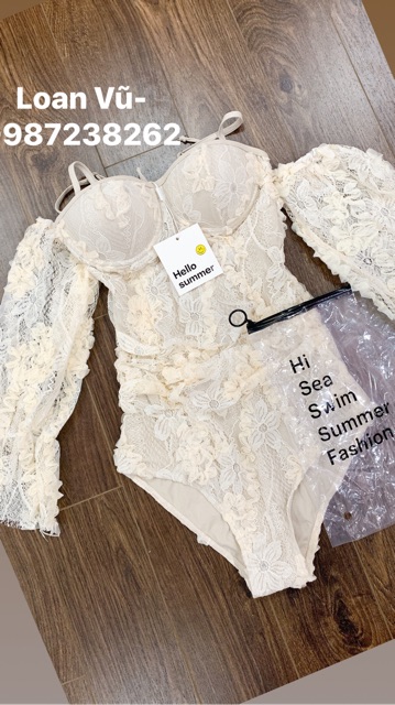 Bộ đồ bơi ren siêu hot - tay có thể tháo rời | BigBuy360 - bigbuy360.vn