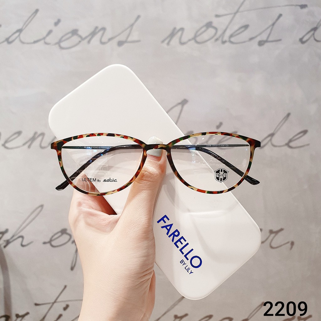 Gọng kính mắt mèo Lilyeyewear thời trang chất liệu Ultem 2209 | BigBuy360 - bigbuy360.vn