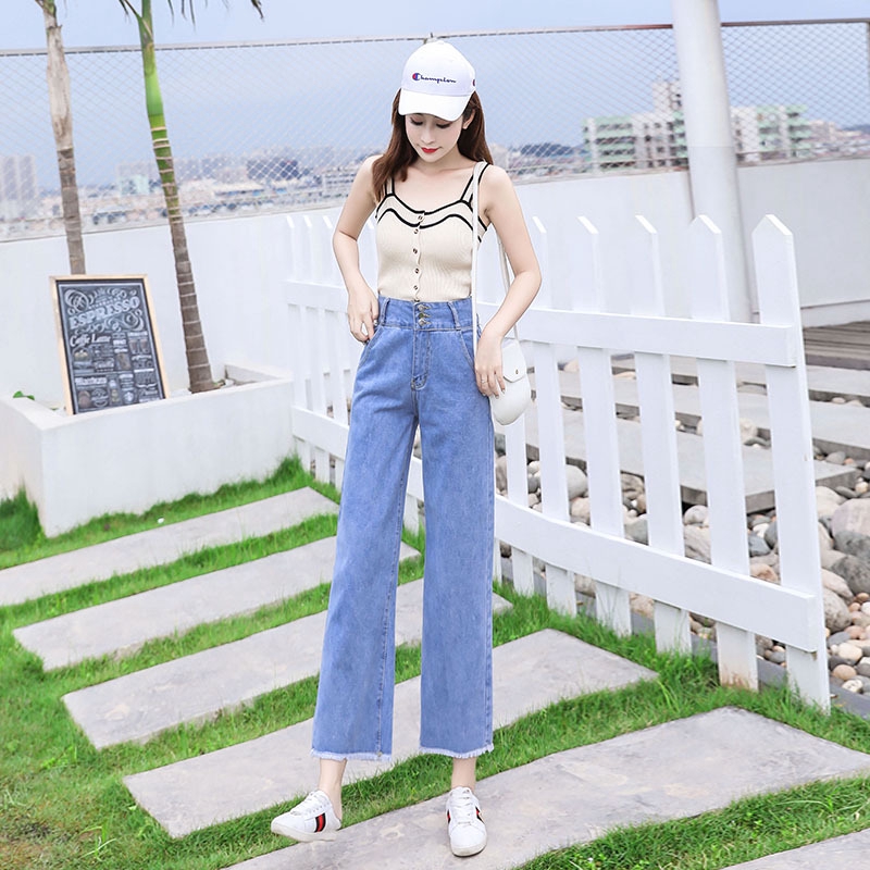 Quần lưng cao chất vải mỏng kiểu dáng thời trang cho nữ | BigBuy360 - bigbuy360.vn