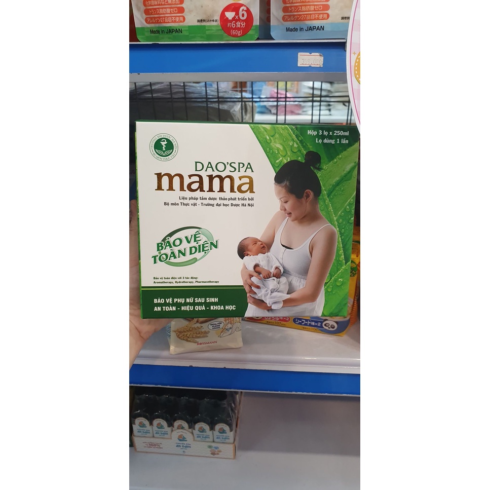 hộp 3 lọ mama dao spa