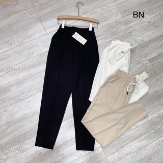 Quần kaki xếp ly gấu