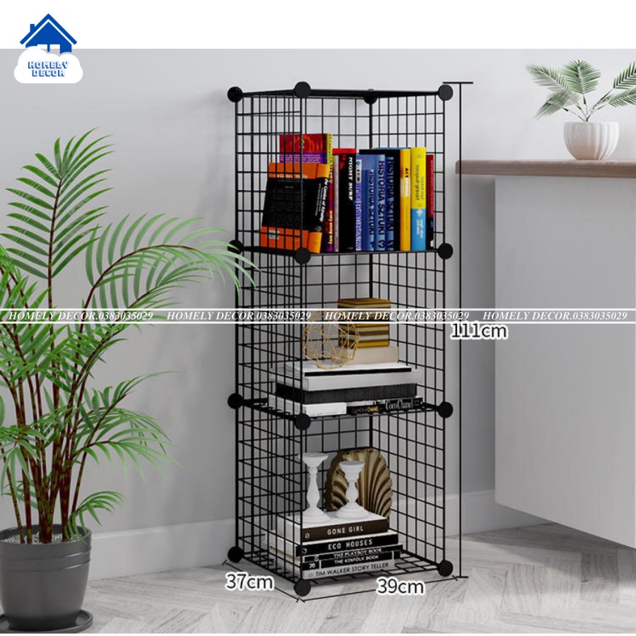 TẶNG CHỐT TỦ LƯỚI SẮT THÉP 3 Ô ĐỂ ĐỒ TIỆN DỤNG, ĐA NĂNG