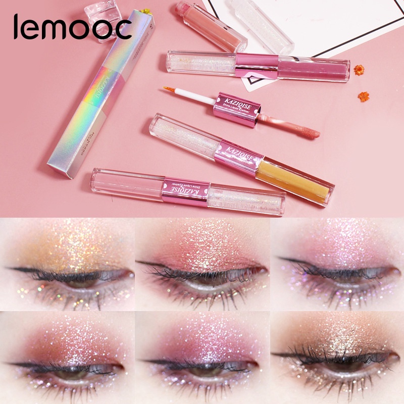 Phấn Mắt Dạng Lỏng 2 Trong 1 Sắc Tố Cao Không Thấm Nước