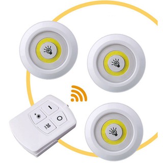 Bộ 3 đèn led điều khiển từ xa