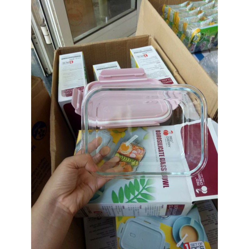 HỘP THỦY TINH 1040ML QUAY ĐƯỢC LÒ VI SÓNG