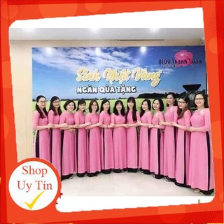 Áo Dài Trơn Đồng Phục - Cao Cấp Loại 1