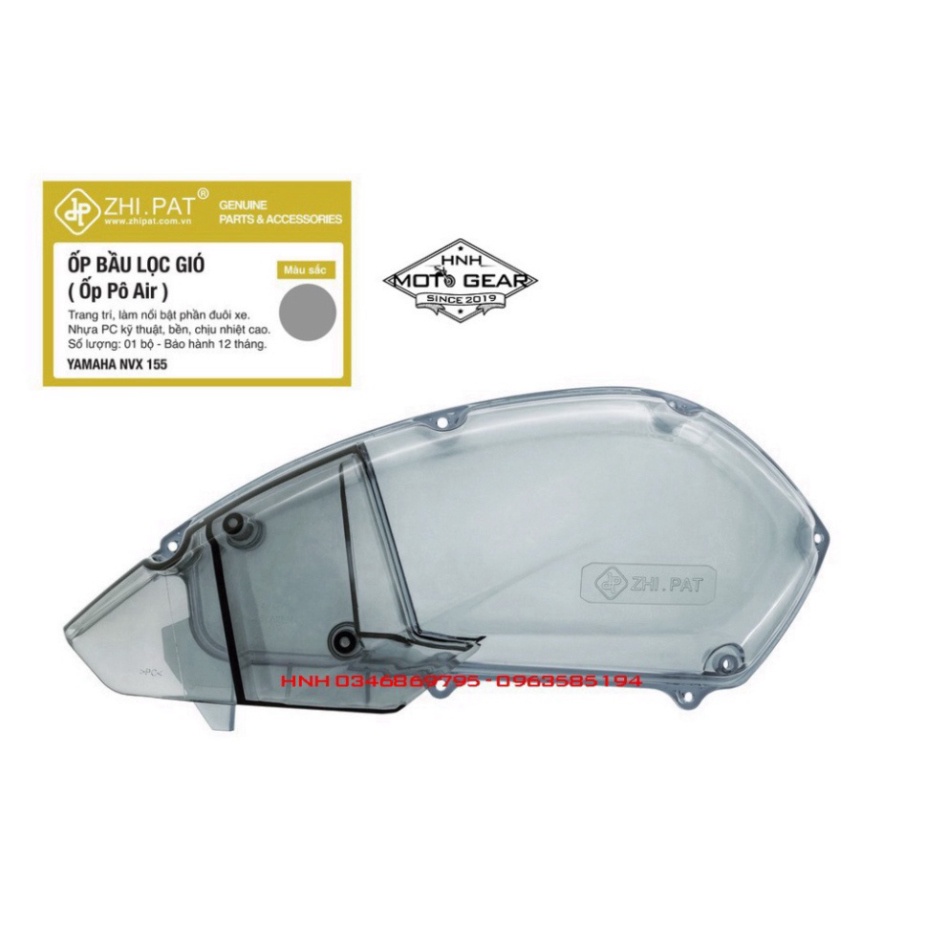 Ốp Pô Air ( E ) Nvx 155 Zhipat Chính Hãng - Trong Suốt