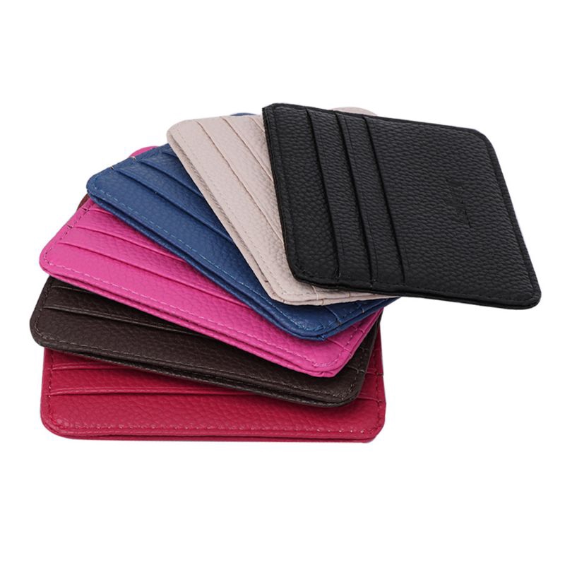 Men's Business Pocket Slim Thin ID Credit Card Money Holder Wallet