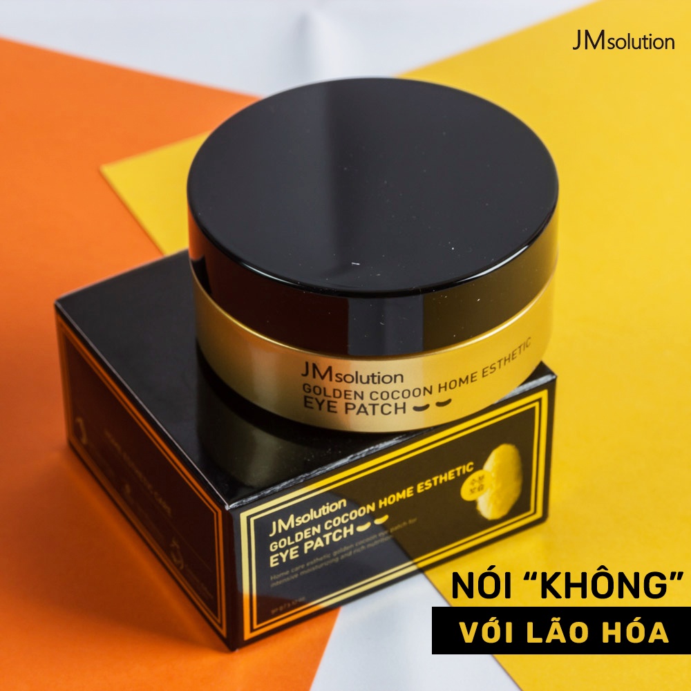 Mặt Nạ Kén Tằm Vàng Chống Lão Hóa Vùng Mắt JM Solution Golden Cocoon Home Esthetic 90g/60pcs