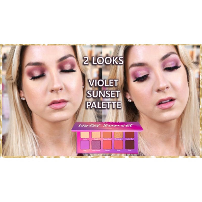 Bảng Phấn Mắt Violet Voss Violet Sunset Pro Series Eye Shadow and Pressed Pigment Palette