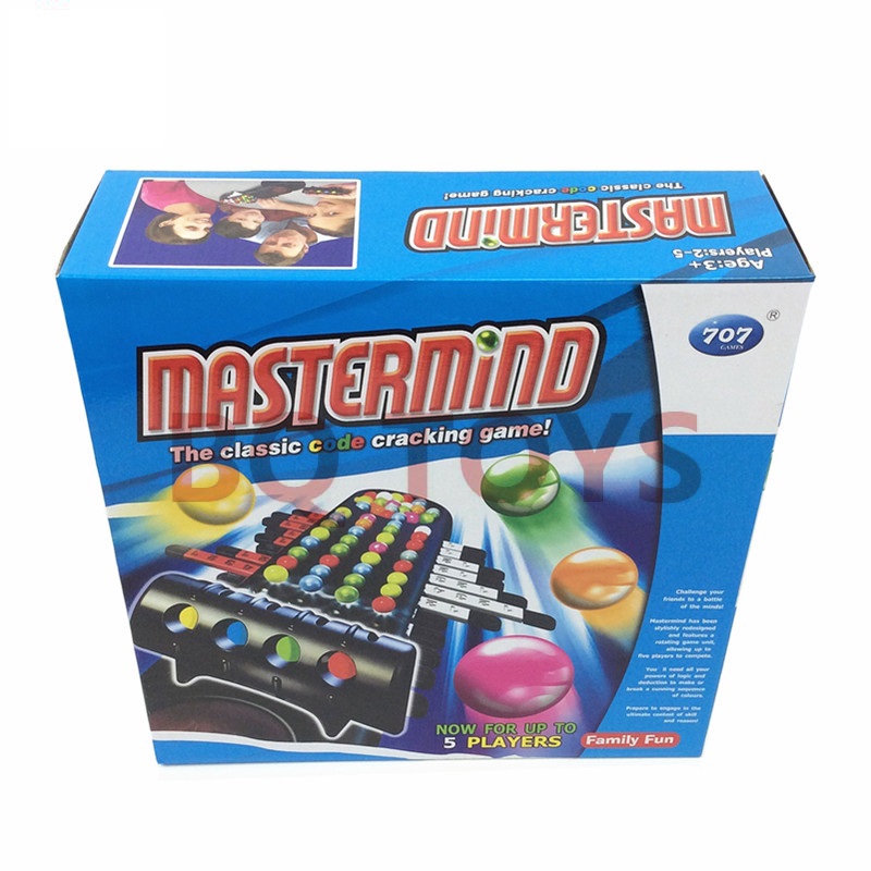 Trò Chơi Mastermind, Boardgame Giải Mã Số Bí Mật Code Breaking Cho Nhóm 2-5 Người Chơi