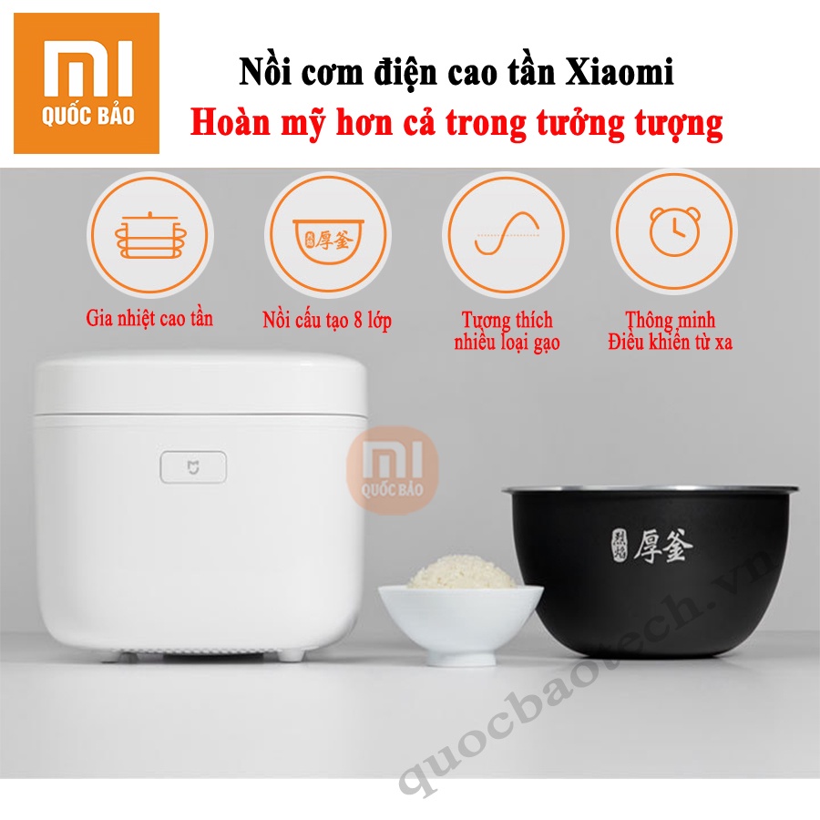 Nồi cơm điện cao tần Xiaomi 3L/ 4L- Mi IH Rice Cooker-  Kết nối App Mihome